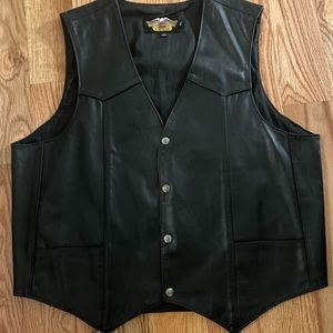 Harley Davidson XL vest.  Perfect shape